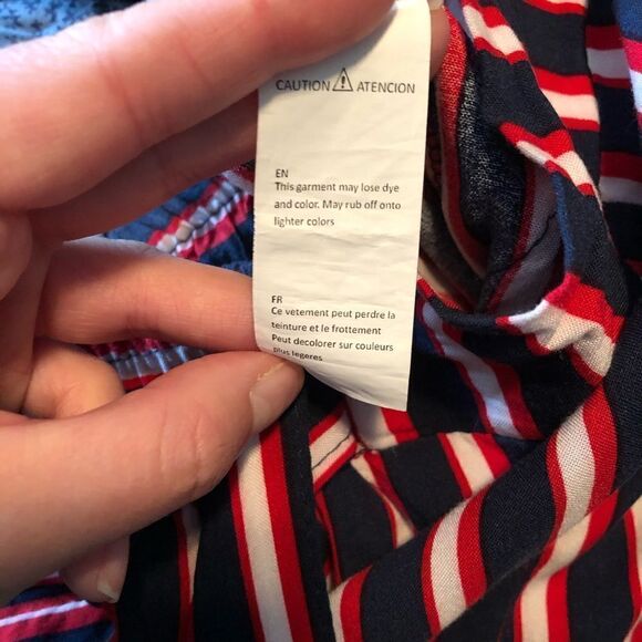 3 for $30! Blue notes striped flowly pants. - Picture 7 of 12